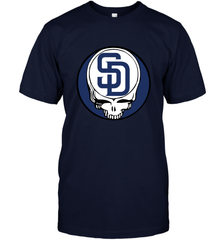 San Diego Padres Grateful Dead Baseball Steal Your Face MLB Men's T-Shirt Men's T-Shirt - globaltrendtees