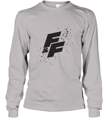 Fast & Furious Paint Splatter Bold Logo Long Sleeve T-Shirt Long Sleeve T-Shirt - globaltrendtees