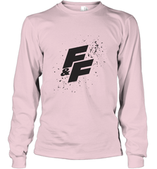 Fast & Furious Paint Splatter Bold Logo Long Sleeve T-Shirt Long Sleeve T-Shirt - globaltrendtees