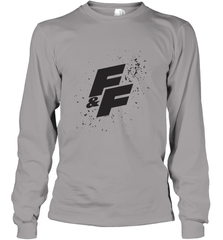 Fast & Furious Paint Splatter Bold Logo Long Sleeve T-Shirt Long Sleeve T-Shirt - globaltrendtees