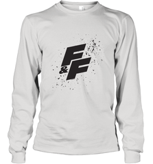 Fast & Furious Paint Splatter Bold Logo Long Sleeve T-Shirt Long Sleeve T-Shirt - globaltrendtees