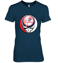 New York Yankees Grateful Dead Baseball Steal Your Face MLB Women's Premium T-Shirt Women's Premium T-Shirt - globaltrendtees