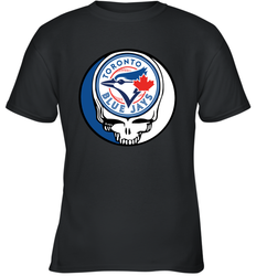 Toronto Blue Jays Grateful Dead Baseball Steal Your Face MLB Youth T-Shirt