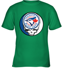 Toronto Blue Jays Grateful Dead Baseball Steal Your Face MLB Youth T-Shirt Youth T-Shirt - globaltrendtees
