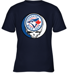 Toronto Blue Jays Grateful Dead Baseball Steal Your Face MLB Youth T-Shirt Youth T-Shirt - globaltrendtees
