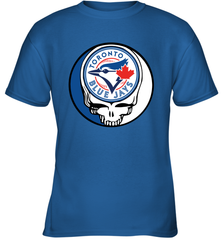 Toronto Blue Jays Grateful Dead Baseball Steal Your Face MLB Youth T-Shirt Youth T-Shirt - globaltrendtees