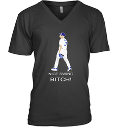 Joe Kelly Nice Swing Bitch Fight Club Mens V-Neck T-Shirt