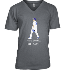 Joe Kelly Nice Swing Bitch Fight Club Mens V-Neck T-Shirt Mens V-Neck T-Shirt - globaltrendtees