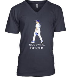 Joe Kelly Nice Swing Bitch Fight Club Mens V-Neck T-Shirt