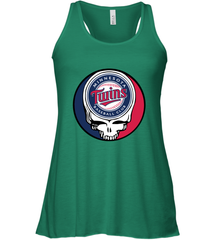 Minnesota Twins Grateful Dead Baseball Steal Your Face MLB Women's Tank Top Women's Tank Top - globaltrendtees