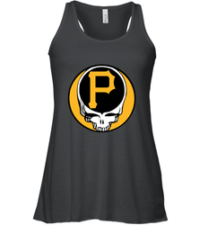 Pittsburgh Pirates Grateful Dead Baseball Steal Your Face MLB Women's Tank Top