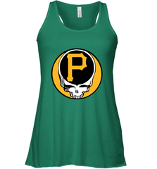 Pittsburgh Pirates Grateful Dead Baseball Steal Your Face MLB Women's Tank Top Women's Tank Top - globaltrendtees