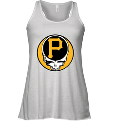 Pittsburgh Pirates Grateful Dead Baseball Steal Your Face MLB Women's Tank Top
