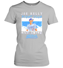 Joe Kelly Fight Club Nice Swing Bitch Dogers Baseball Club Womens T-Shirt Womens T-Shirt - globaltrendtees