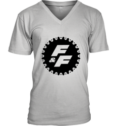 Fast & Furious Gear Circle Logo Men's V-Neck T-Shirt