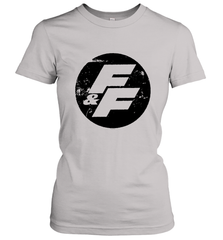 Fast and Furious Distressed Circle Logo Women's T-Shirt Women's T-Shirt - globaltrendtees