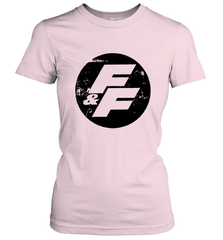 Fast and Furious Distressed Circle Logo Women's T-Shirt Women's T-Shirt - globaltrendtees
