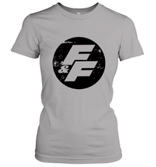 Fast and Furious Distressed Circle Logo Women's T-Shirt Women's T-Shirt - globaltrendtees