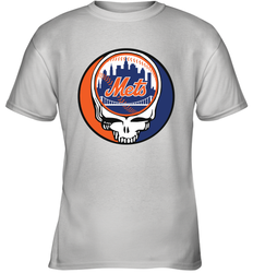 New York Mets Grateful Dead Baseball Steal Your Face MLB Youth T-Shirt