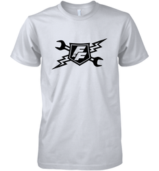 Fast & Furious Racing Shield Motif Men's Premium T-Shirt