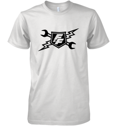 Fast & Furious Racing Shield Motif Men's Premium T-Shirt