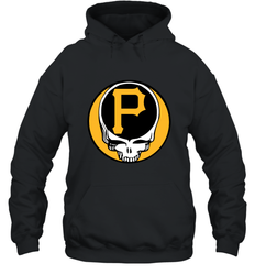 Pittsburgh Pirates Grateful Dead Baseball Steal Your Face MLB Hooded Sweatshirt