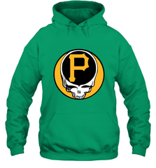 Pittsburgh Pirates Grateful Dead Baseball Steal Your Face MLB Hooded Sweatshirt Hooded Sweatshirt - globaltrendtees