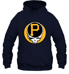 Pittsburgh Pirates Grateful Dead Baseball Steal Your Face MLB Hooded Sweatshirt