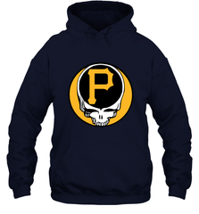 Pittsburgh Pirates Grateful Dead Baseball Steal Your Face MLB Hooded Sweatshirt Hooded Sweatshirt - globaltrendtees
