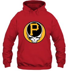 Pittsburgh Pirates Grateful Dead Baseball Steal Your Face MLB Hooded Sweatshirt Hooded Sweatshirt - globaltrendtees