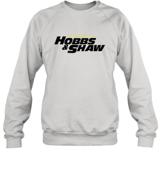 Fast & Furious Hobbs & Shaw Yellow And Black Movie Logo Crewneck Sweatshirt