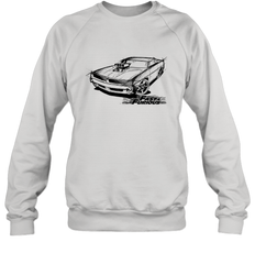 Fast & Furious Dom's Charger with Engine Crewneck Sweatshirt