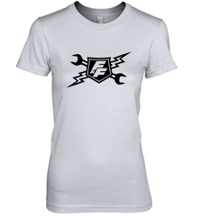 Fast & Furious Racing Shield Motif Women's Premium T-Shirt Women's Premium T-Shirt - globaltrendtees