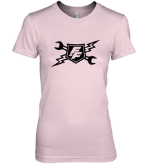 Fast & Furious Racing Shield Motif Women's Premium T-Shirt Women's Premium T-Shirt - globaltrendtees