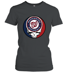 Washington Nationals Grateful Dead Baseball Steal Your Face MLB Women's T-Shirt