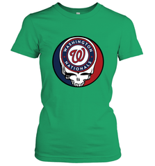 Washington Nationals Grateful Dead Baseball Steal Your Face MLB Women's T-Shirt Women's T-Shirt - globaltrendtees