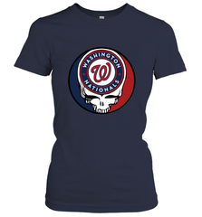 Washington Nationals Grateful Dead Baseball Steal Your Face MLB Women's T-Shirt Women's T-Shirt - globaltrendtees