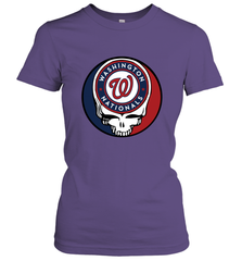Washington Nationals Grateful Dead Baseball Steal Your Face MLB Women's T-Shirt Women's T-Shirt - globaltrendtees