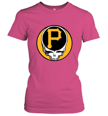 Pittsburgh Pirates Grateful Dead Baseball Steal Your Face MLB Women's T-Shirt Women's T-Shirt - globaltrendtees