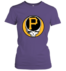 Pittsburgh Pirates Grateful Dead Baseball Steal Your Face MLB Women's T-Shirt Women's T-Shirt - globaltrendtees