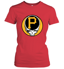 Pittsburgh Pirates Grateful Dead Baseball Steal Your Face MLB Women's T-Shirt Women's T-Shirt - globaltrendtees