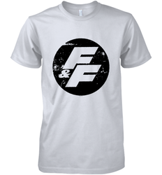 Fast and Furious Distressed Circle Logo Men's Premium T-Shirt