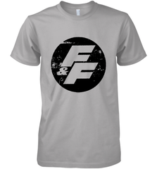 Fast and Furious Distressed Circle Logo Men's Premium T-Shirt Men's Premium T-Shirt - globaltrendtees