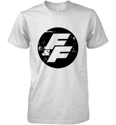 Fast and Furious Distressed Circle Logo Men's Premium T-Shirt