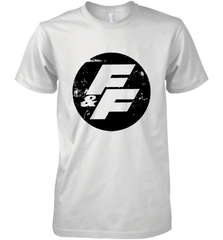 Fast and Furious Distressed Circle Logo Men's Premium T-Shirt Men's Premium T-Shirt - globaltrendtees