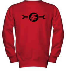 Fast & Furious You Can Have It All Group Shot Panels Youth Crewneck Sweatshirt Youth Crewneck Sweatshirt - globaltrendtees
