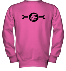 Fast & Furious You Can Have It All Group Shot Panels Youth Crewneck Sweatshirt Youth Crewneck Sweatshirt - globaltrendtees