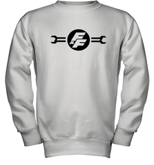 Fast & Furious You Can Have It All Group Shot Panels Youth Crewneck Sweatshirt Youth Crewneck Sweatshirt - globaltrendtees