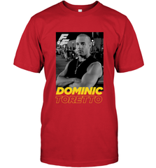 Fast & Furious Dominic Toretto Dom Portrait Logo Men's T-Shirt Men's T-Shirt - globaltrendtees