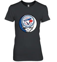 Toronto Blue Jays Grateful Dead Baseball Steal Your Face MLB Women's Premium T-Shirt